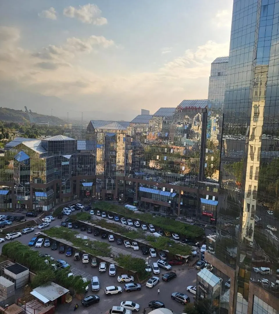 Стильная Квартира В Жк Нурлы Тау Almaty Apartment